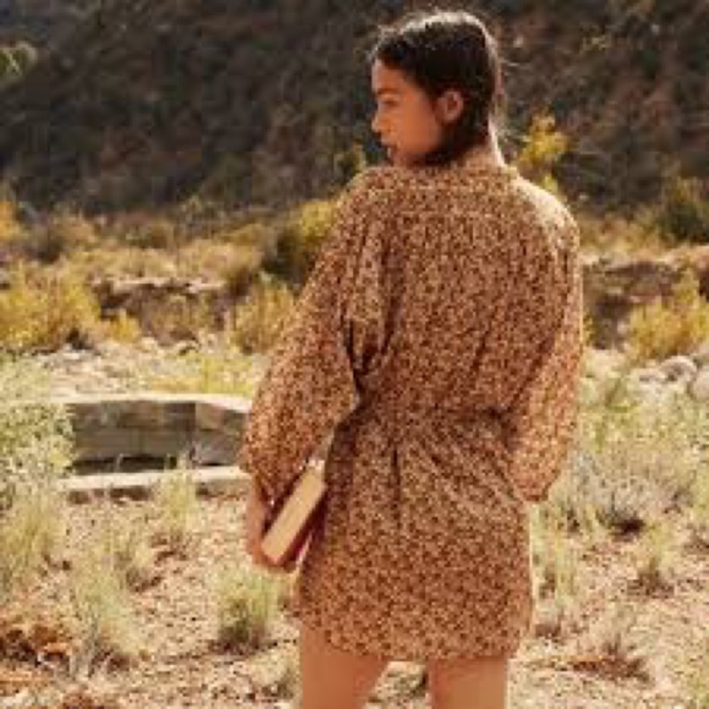Doen Opal Dress Golden Mesa Flor Small